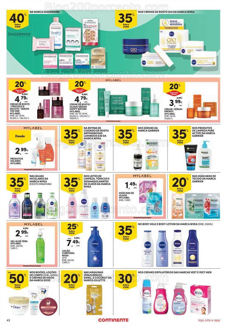 Antevisão Folheto CONTINENTE Promoções de 12 a 18 março