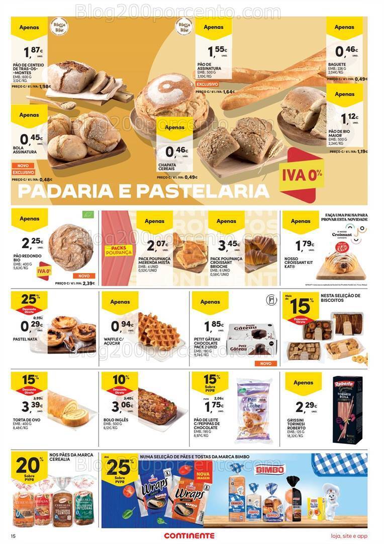 Antevisão Folheto CONTINENTE Promoções de 12 a 18 setembro
