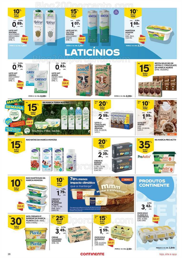 Antevisão Folheto CONTINENTE Promoções de 12 a 18 setembro