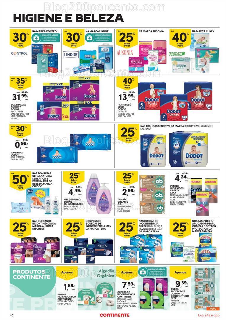 Antevisão Folheto CONTINENTE Promoções de 12 a 18 setembro