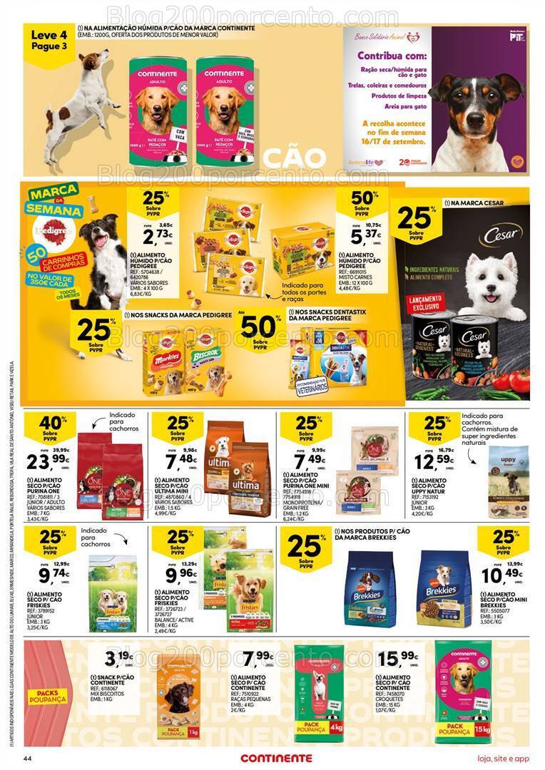 Antevisão Folheto CONTINENTE Promoções de 12 a 18 setembro