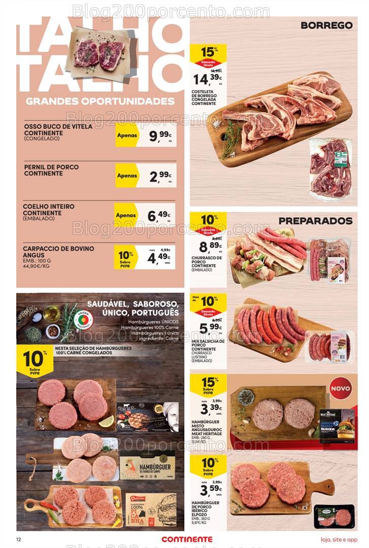 Antevisão Folheto CONTINENTE Promoções de 13 a 19 agosto