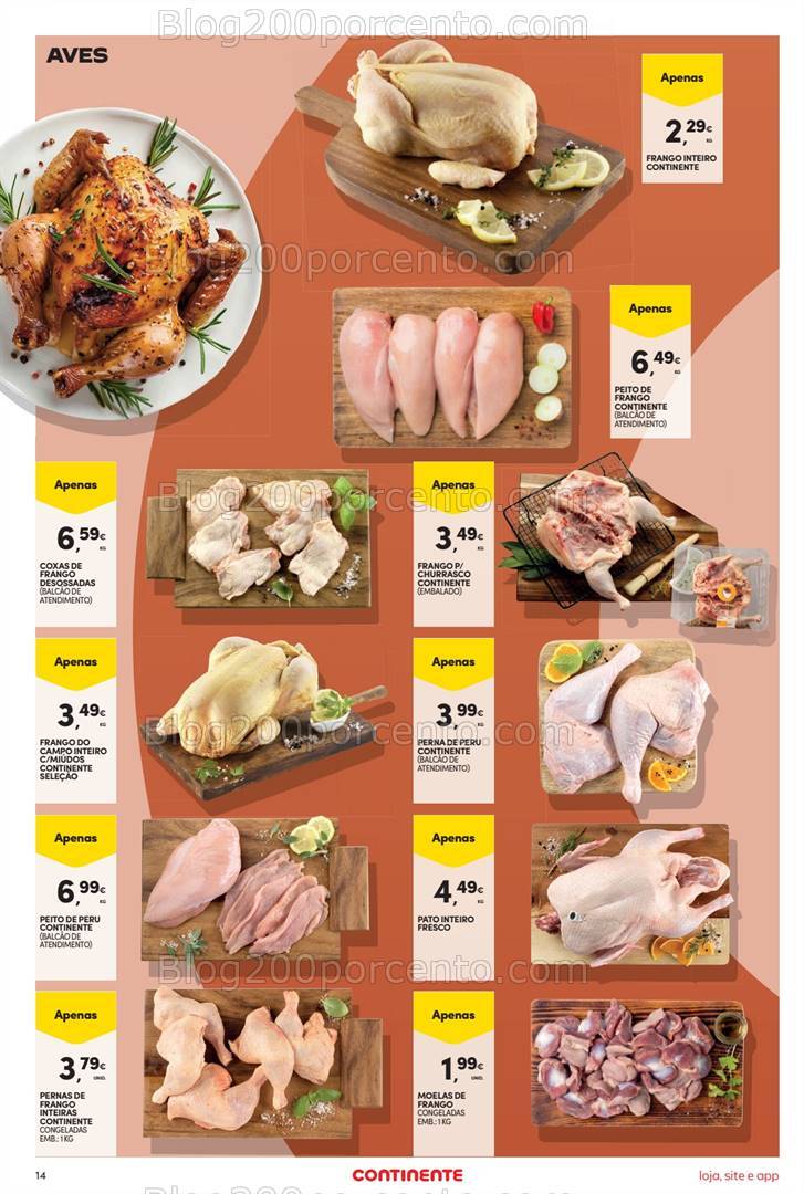 Antevisão Folheto CONTINENTE Promoções de 13 a 19 agosto