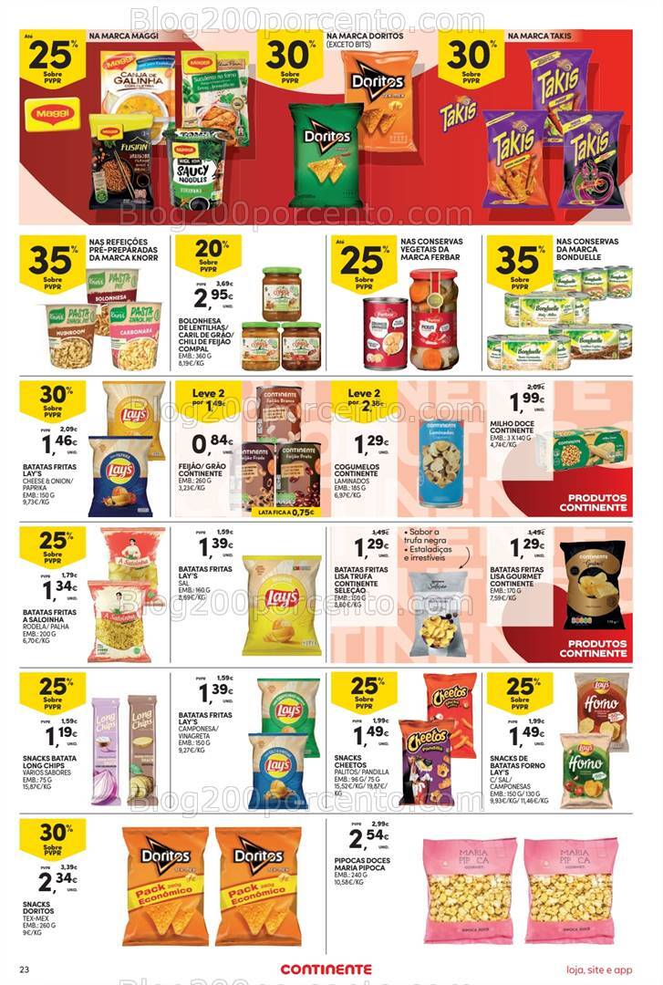 Antevisão Folheto CONTINENTE Promoções de 13 a 19 agosto