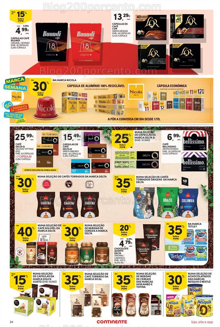 Antevisão Folheto CONTINENTE Promoções de 13 a 19 agosto