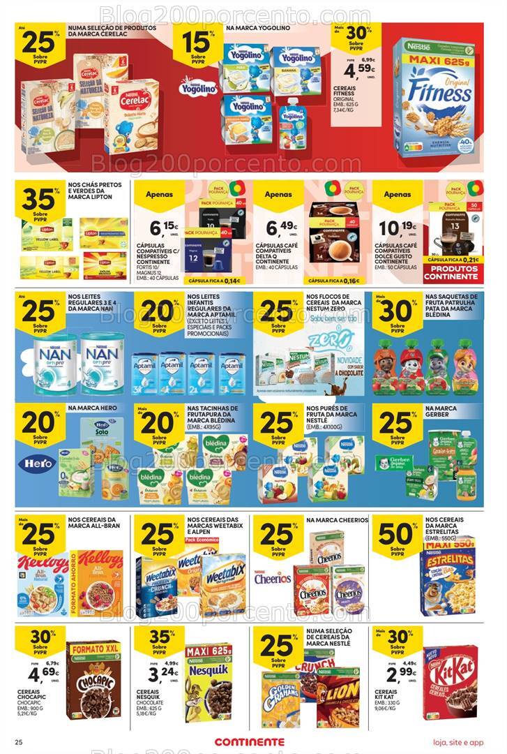 Antevisão Folheto CONTINENTE Promoções de 13 a 19 agosto