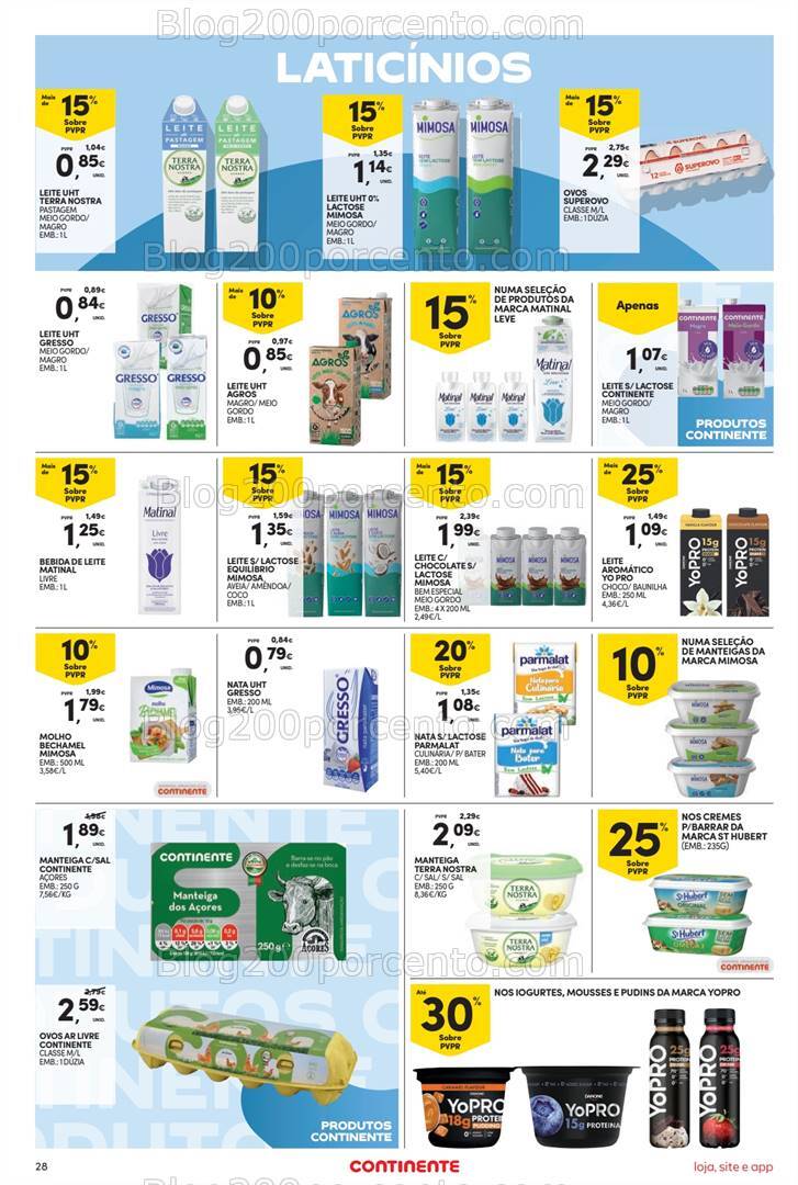 Antevisão Folheto CONTINENTE Promoções de 13 a 19 agosto