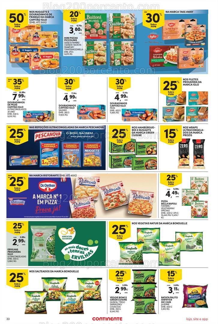 Antevisão Folheto CONTINENTE Promoções de 13 a 19 agosto