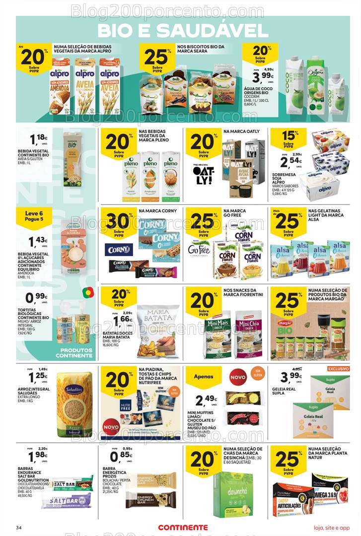 Antevisão Folheto CONTINENTE Promoções de 13 a 19 agosto