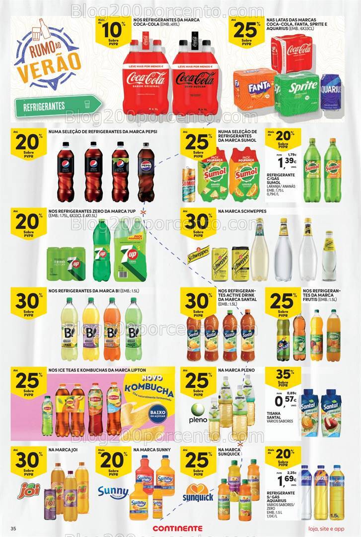 Antevisão Folheto CONTINENTE Promoções de 13 a 19 agosto