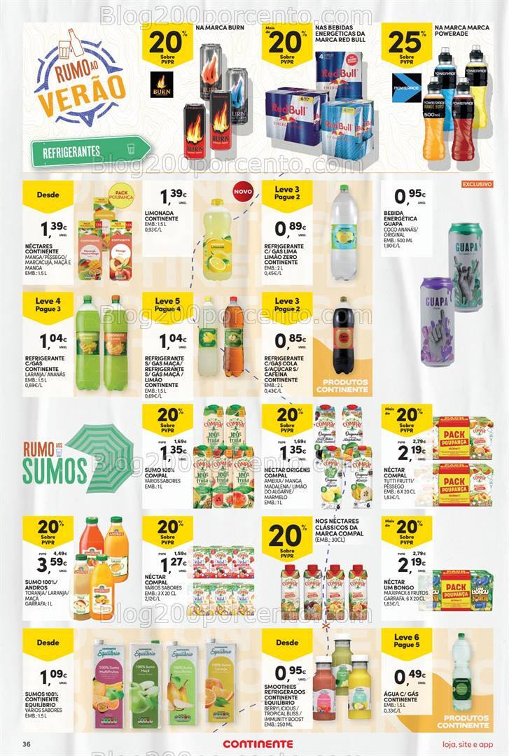 Antevisão Folheto CONTINENTE Promoções de 13 a 19 agosto