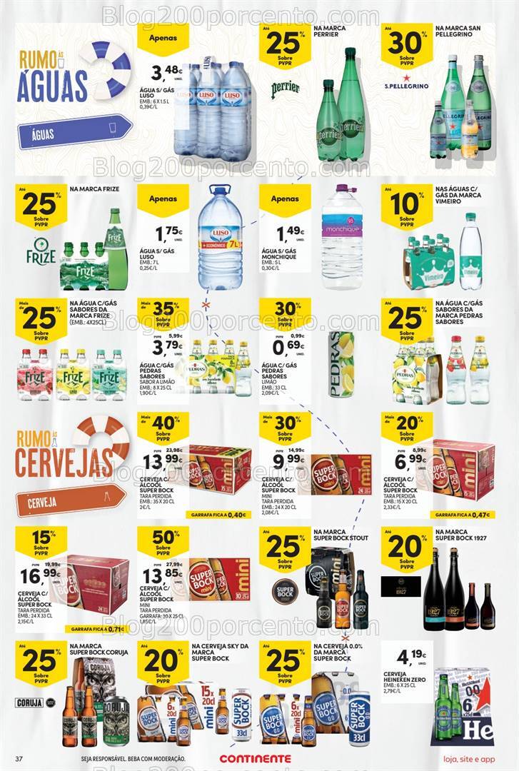 Antevisão Folheto CONTINENTE Promoções de 13 a 19 agosto