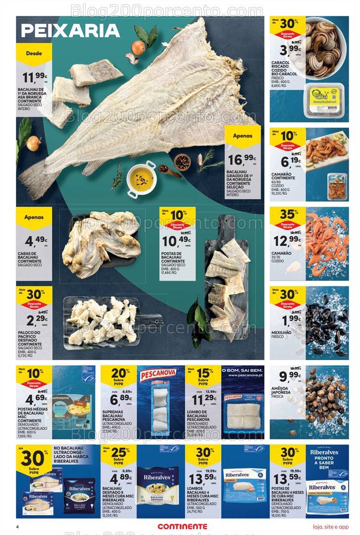 Antevisão Folheto CONTINENTE Promoções de 13 a 19 agosto