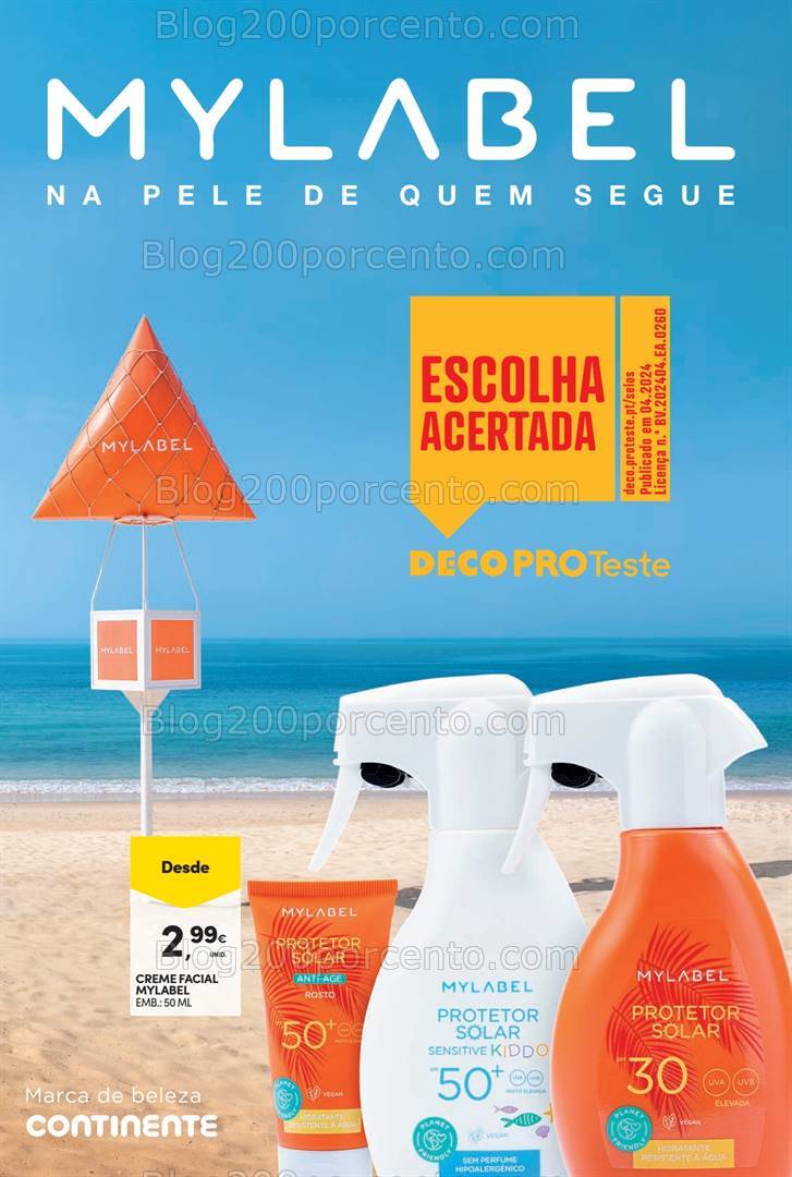 Antevisão Folheto CONTINENTE Promoções de 13 a 19 agosto