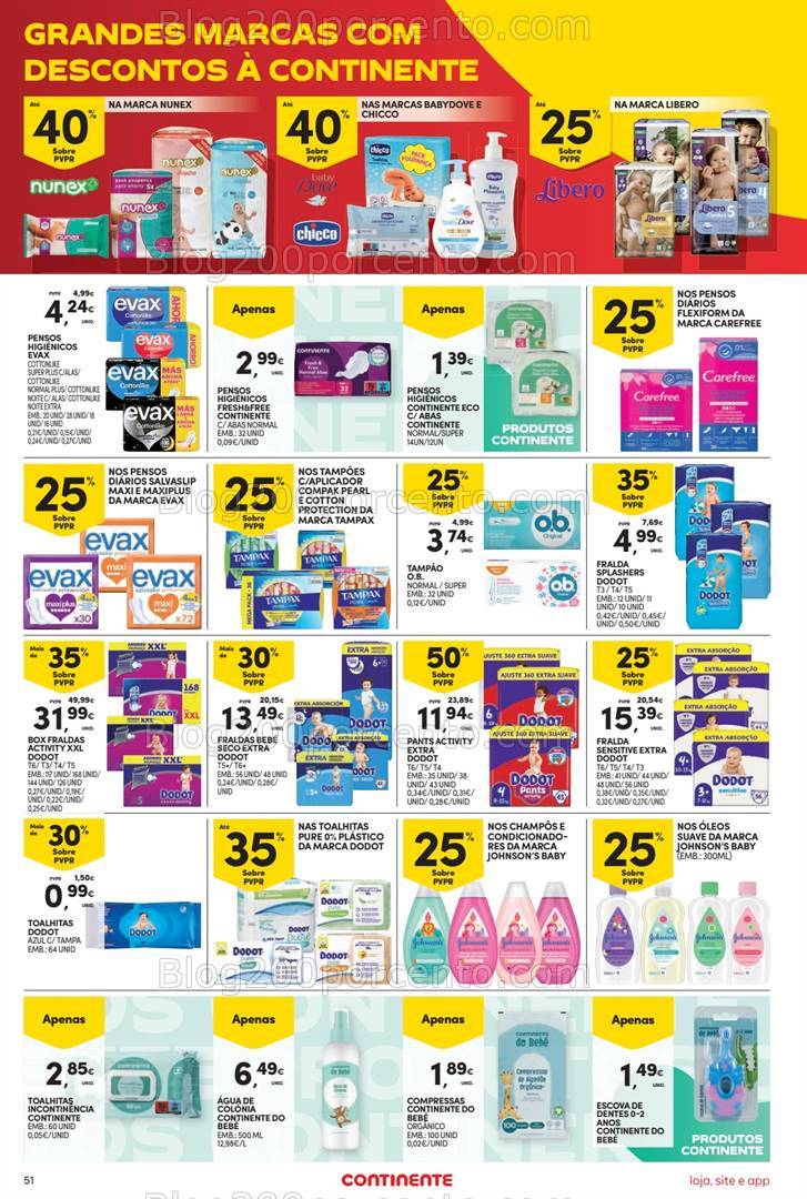 Antevisão Folheto CONTINENTE Promoções de 13 a 19 agosto