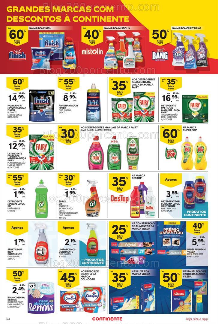 Antevisão Folheto CONTINENTE Promoções de 13 a 19 agosto