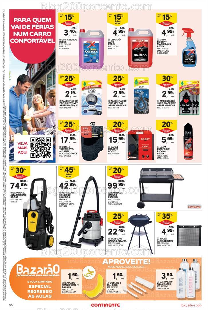 Antevisão Folheto CONTINENTE Promoções de 13 a 19 agosto