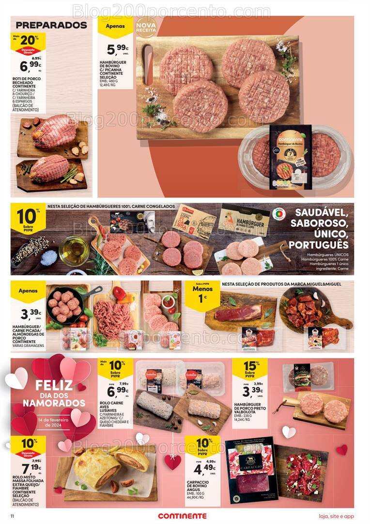 Antevisão Folheto CONTINENTE Promoções de 13 a 19 fevereiro