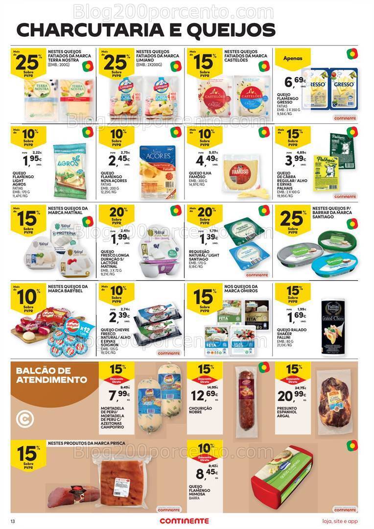 Antevisão Folheto CONTINENTE Promoções de 13 a 19 fevereiro