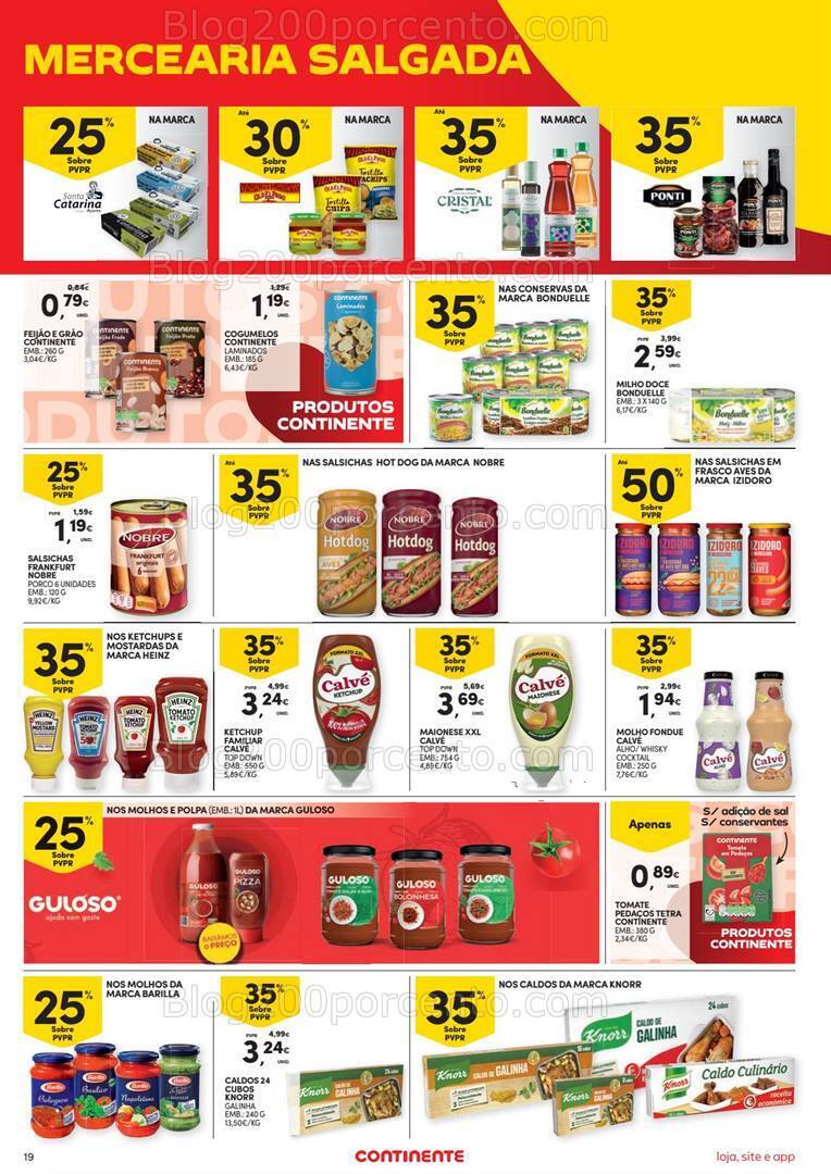 Antevisão Folheto CONTINENTE Promoções de 13 a 19 fevereiro