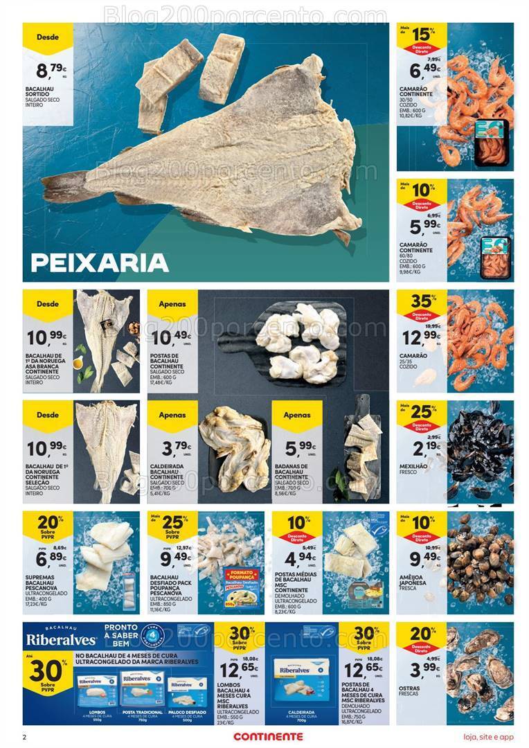 Antevisão Folheto CONTINENTE Promoções de 13 a 19 fevereiro