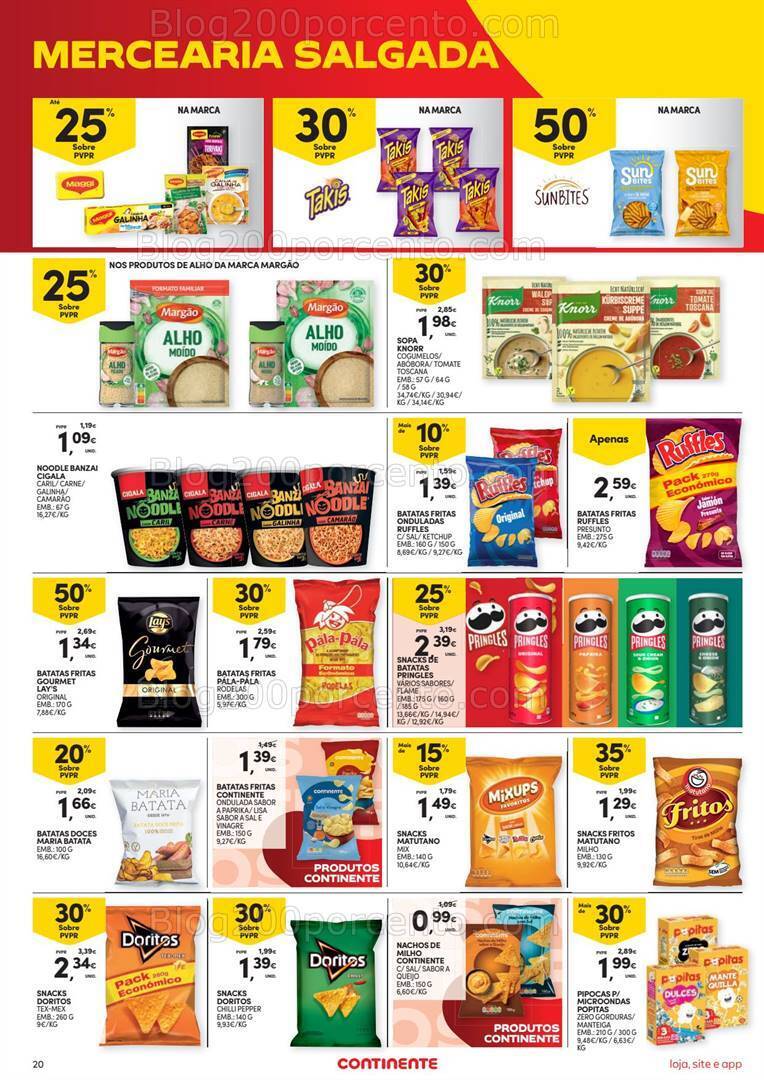 Antevisão Folheto CONTINENTE Promoções de 13 a 19 fevereiro