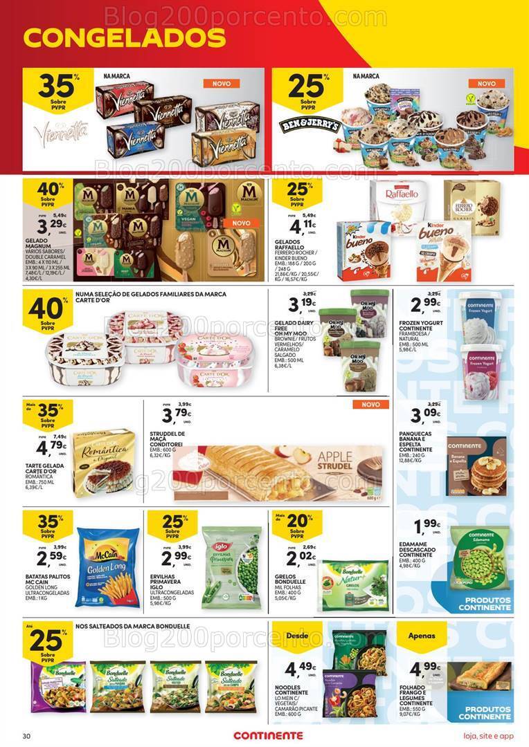 Antevisão Folheto CONTINENTE Promoções de 13 a 19 fevereiro