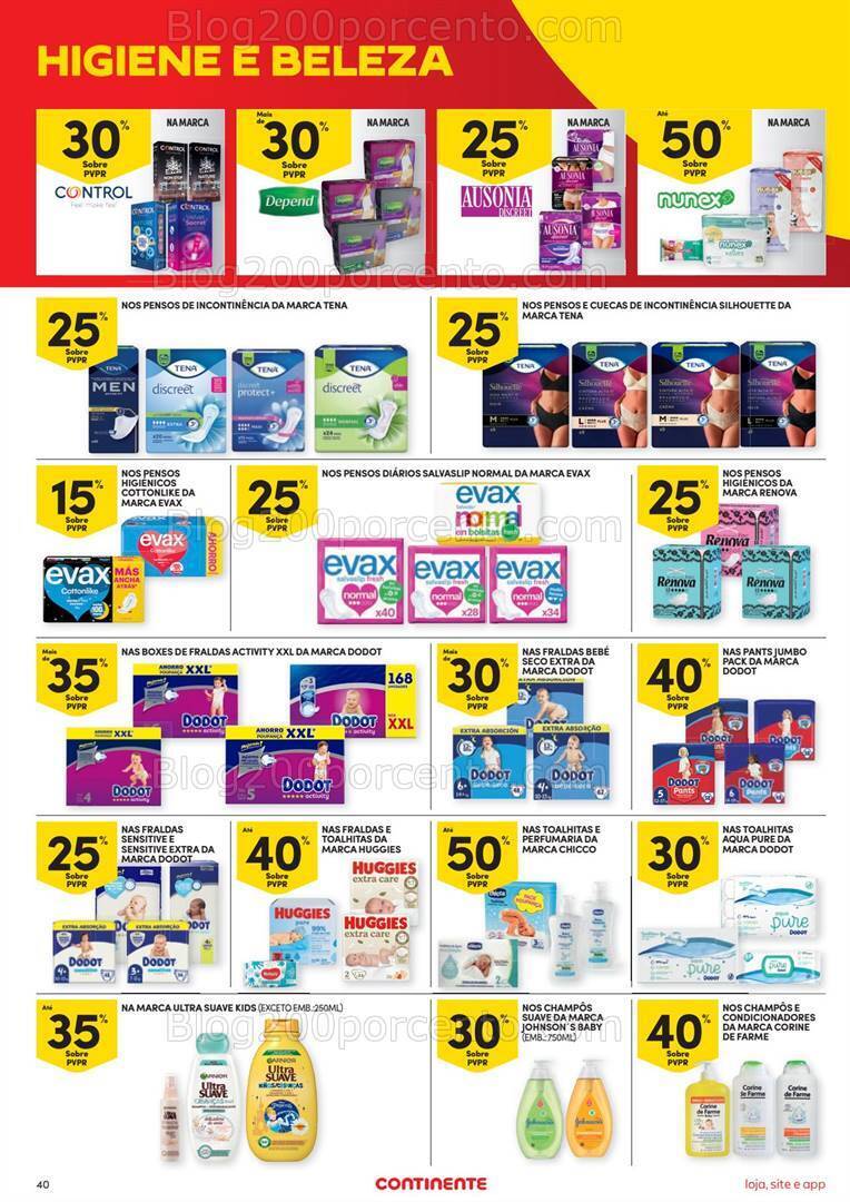 Antevisão Folheto CONTINENTE Promoções de 13 a 19 fevereiro