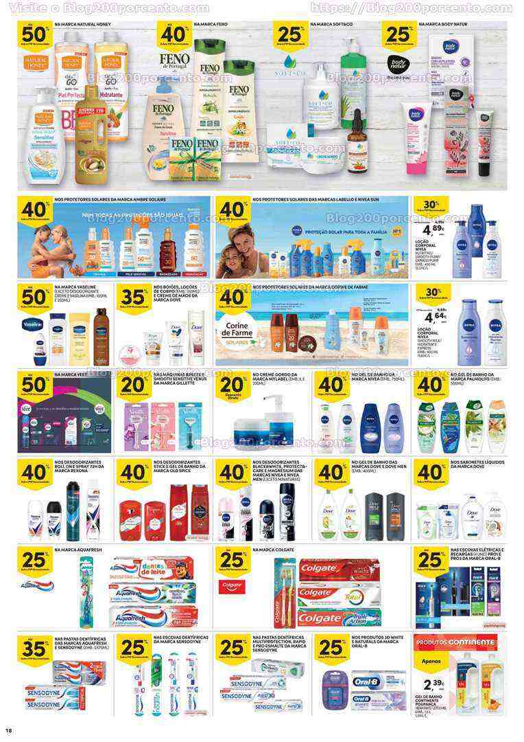 Antevisão Folheto CONTINENTE Modelo - Hiper Promoções de 13 a 19 junho