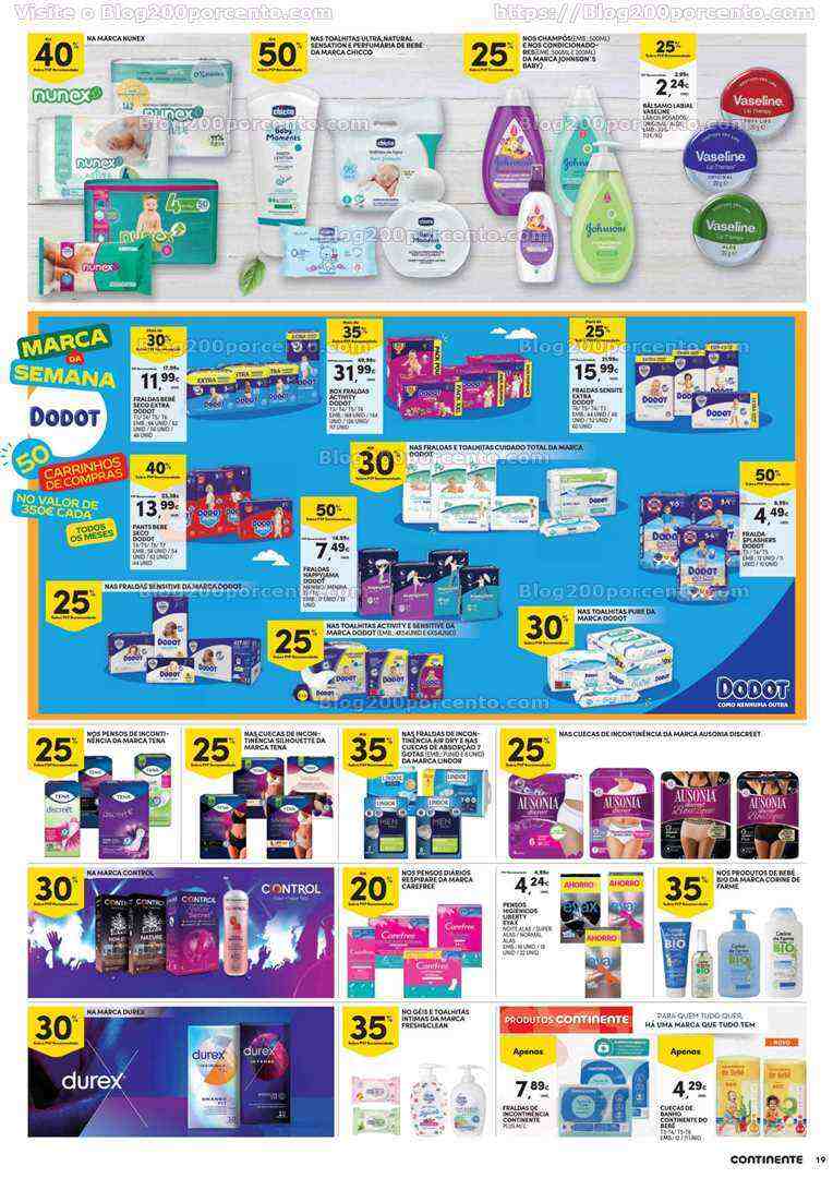 Antevisão Folheto CONTINENTE Modelo - Hiper Promoções de 13 a 19 junho