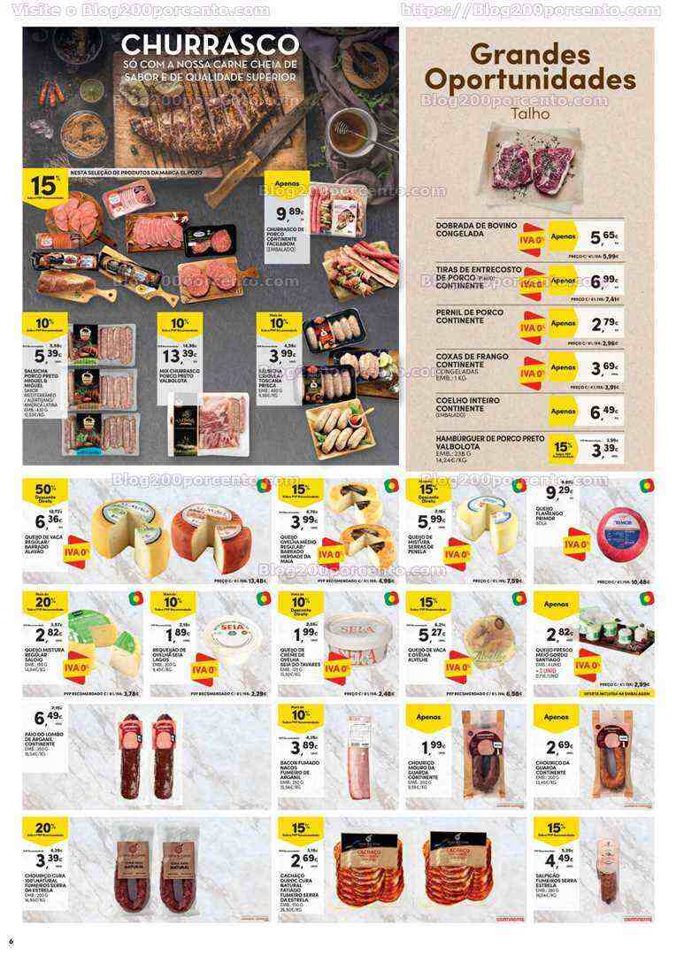 Antevisão Folheto CONTINENTE Modelo - Hiper Promoções de 13 a 19 junho