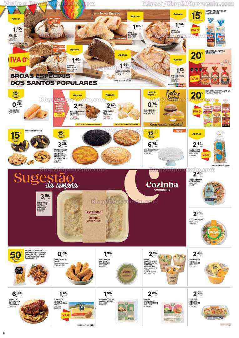 Antevisão Folheto CONTINENTE Modelo - Hiper Promoções de 13 a 19 junho
