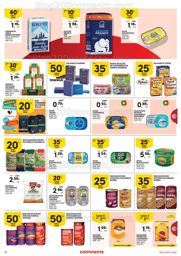 Antevisão Folheto CONTINENTE Promoções de 14 a 20 janeiro