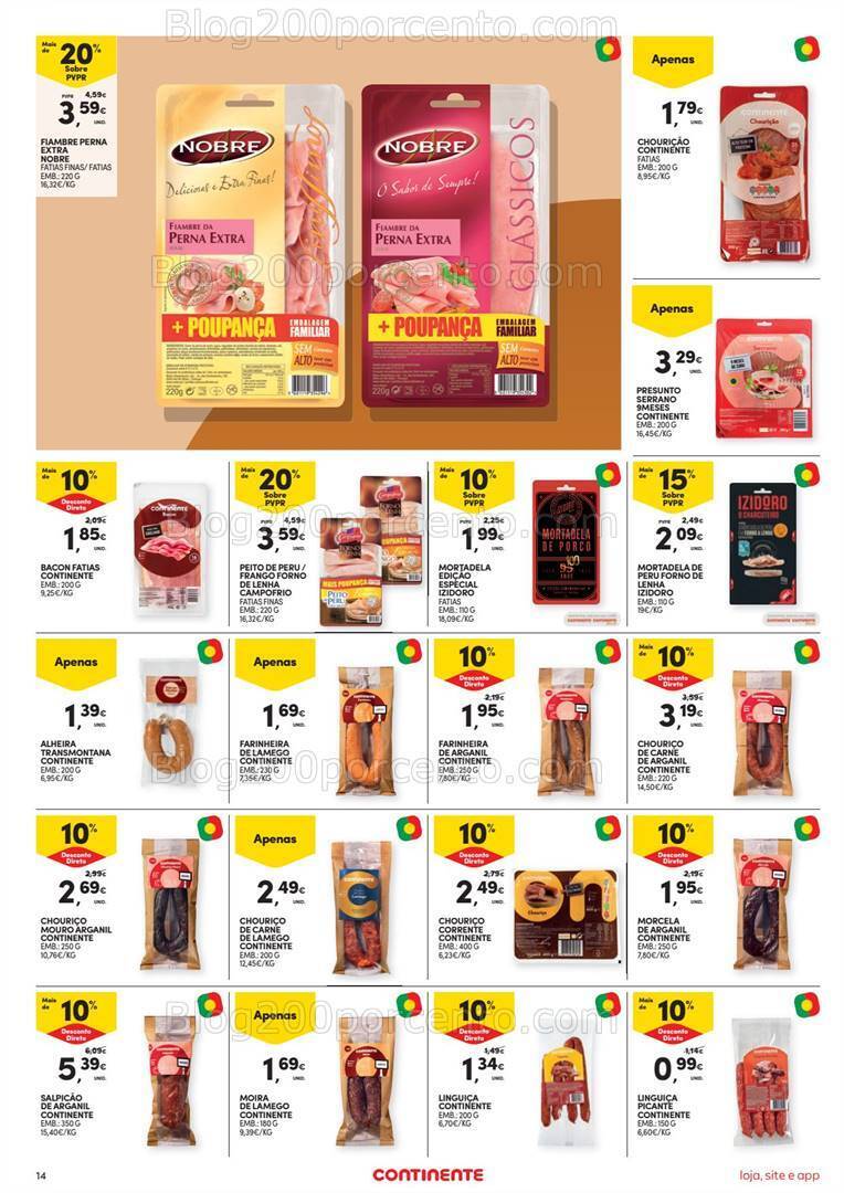Antevisão Folheto CONTINENTE Promoções de 14 a 20 novembro
