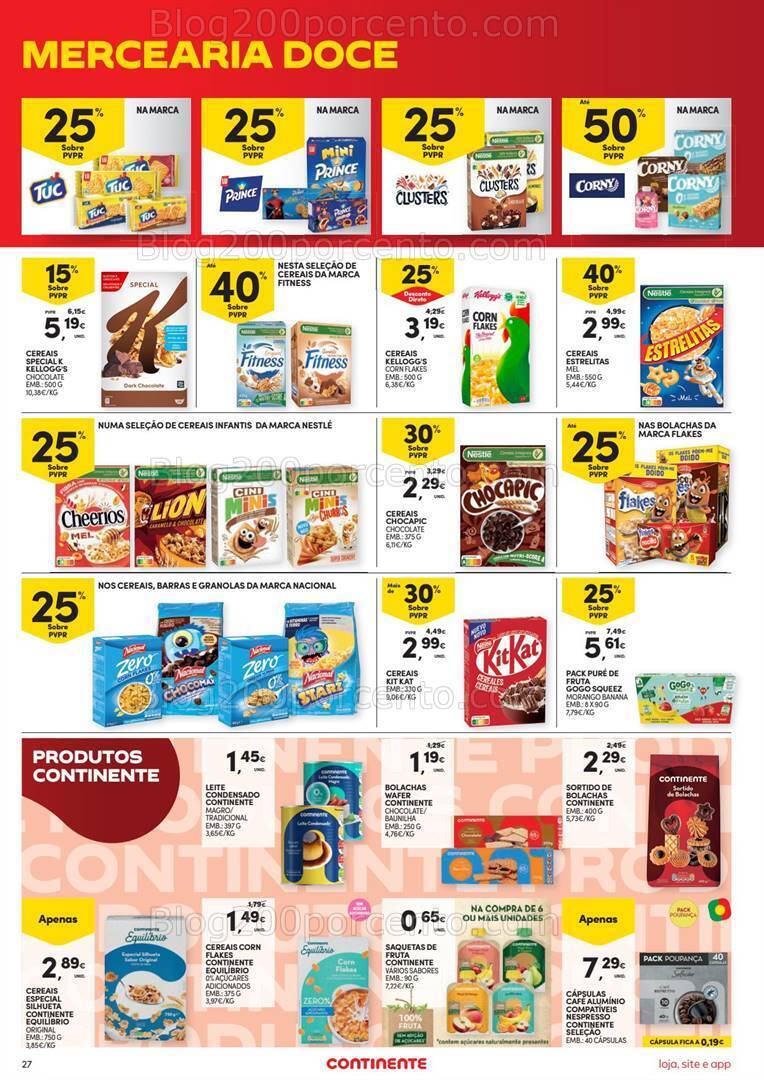 Antevisão Folheto CONTINENTE Promoções de 14 a 20 novembro