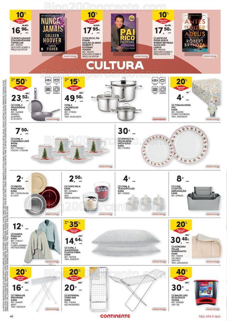 Antevisão Folheto CONTINENTE Bazar Promoções de 14 a 20 novembro