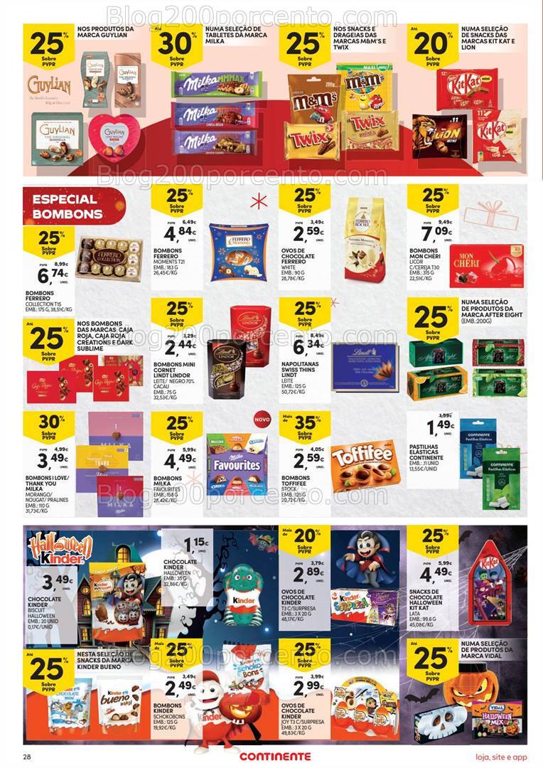 Antevisão Folheto CONTINENTE Promoções de 15 a 21 outubro