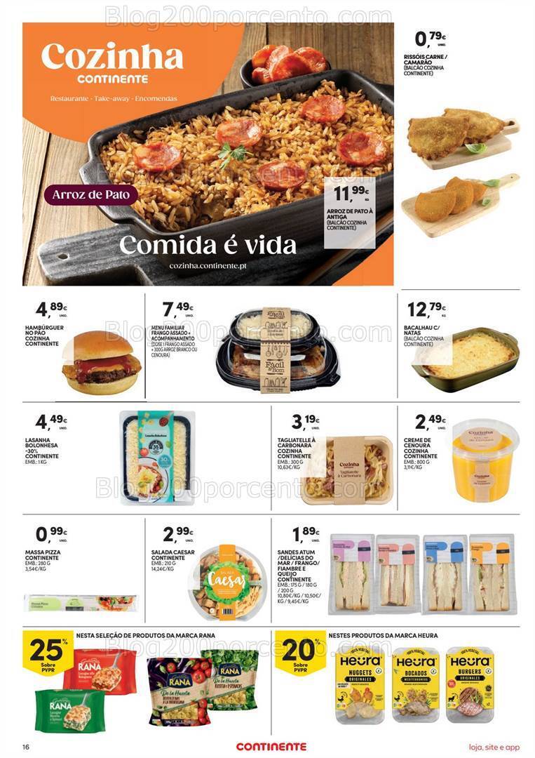 Antevisão Folheto CONTINENTE Promoções de 16 a 22 janeiro