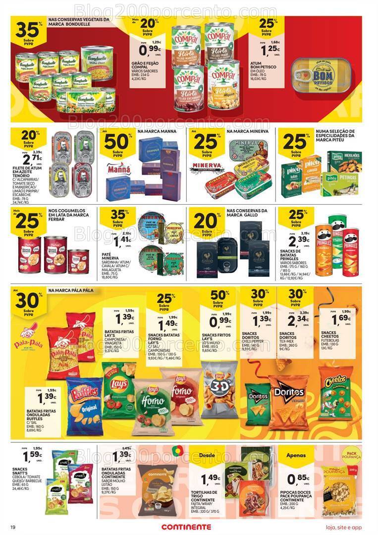 Antevisão Folheto CONTINENTE Promoções de 16 a 22 janeiro