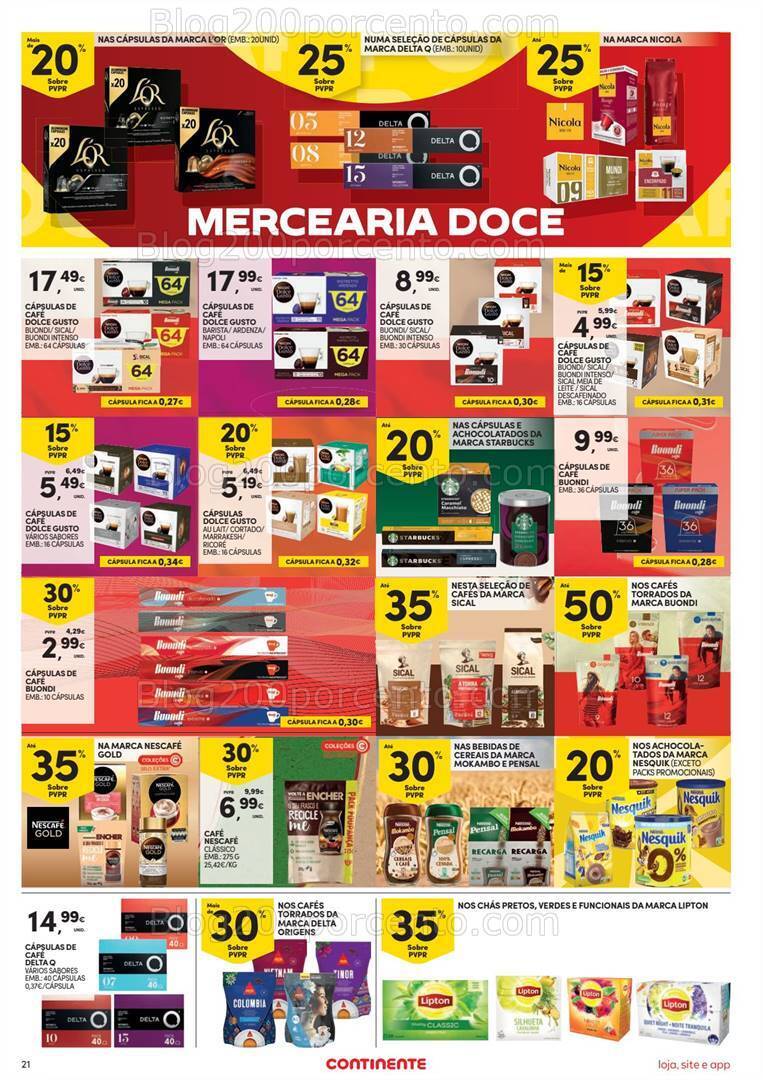 Antevisão Folheto CONTINENTE Promoções de 16 a 22 janeiro