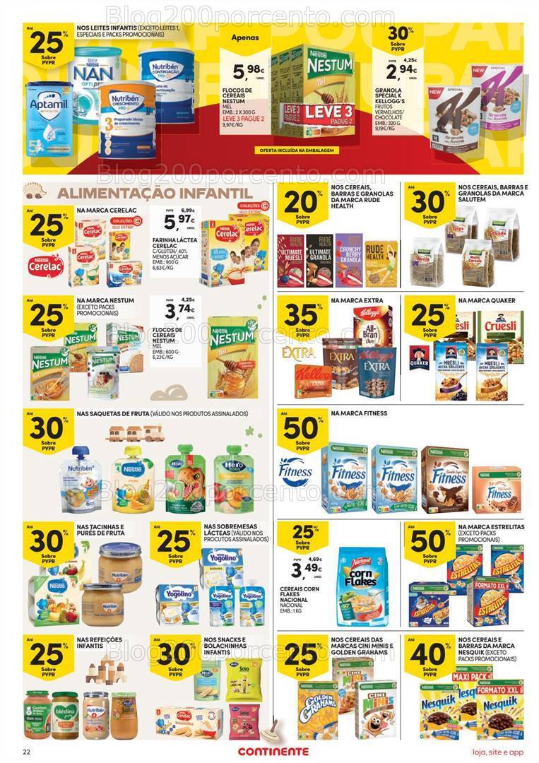 Antevisão Folheto CONTINENTE Promoções de 16 a 22 janeiro