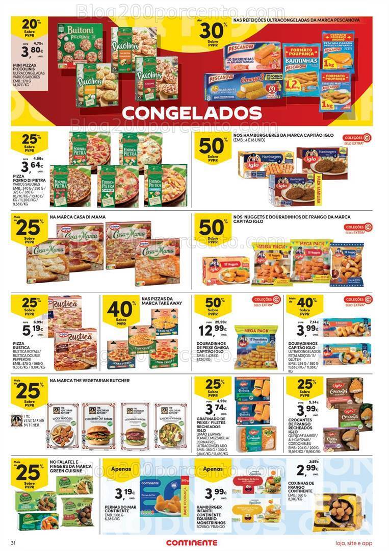 Antevisão Folheto CONTINENTE Promoções de 16 a 22 janeiro