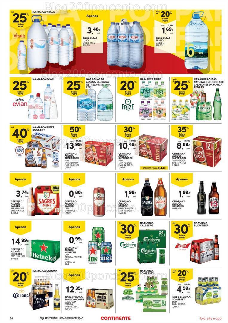 Antevisão Folheto CONTINENTE Promoções de 16 a 22 janeiro