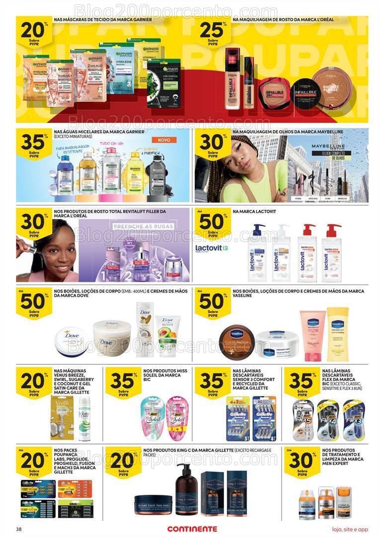 Antevisão Folheto CONTINENTE Promoções de 16 a 22 janeiro