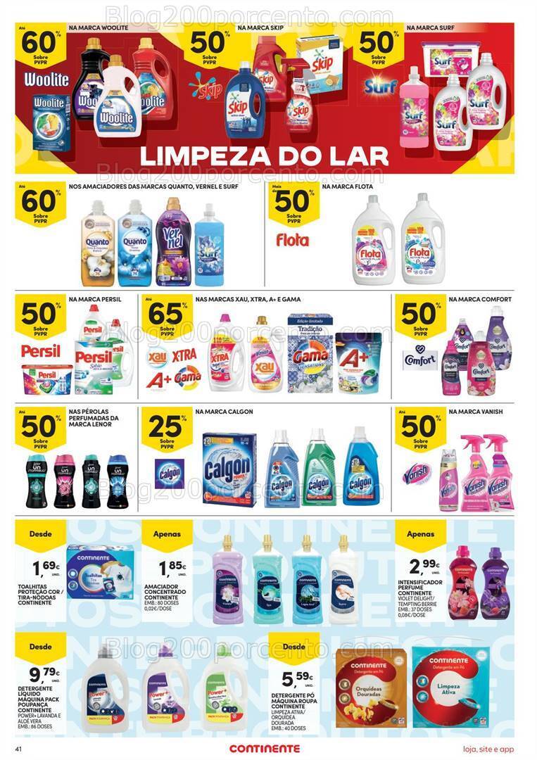 Antevisão Folheto CONTINENTE Promoções de 16 a 22 janeiro
