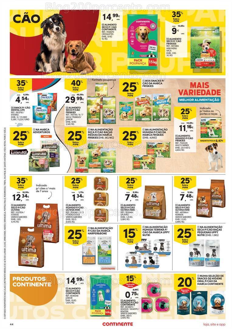 Antevisão Folheto CONTINENTE Promoções de 16 a 22 janeiro