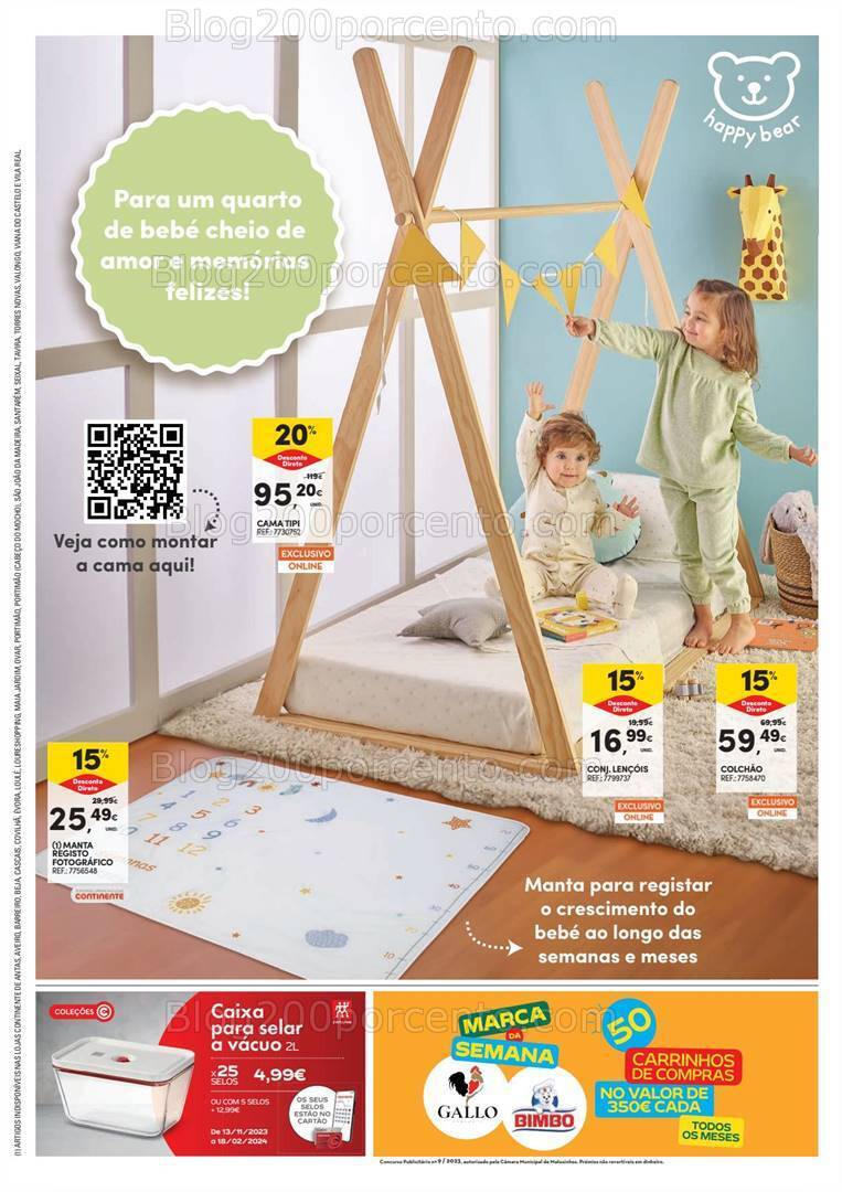 Antevisão Folheto CONTINENTE Bazar Promoções de 16 a 22 janeiro