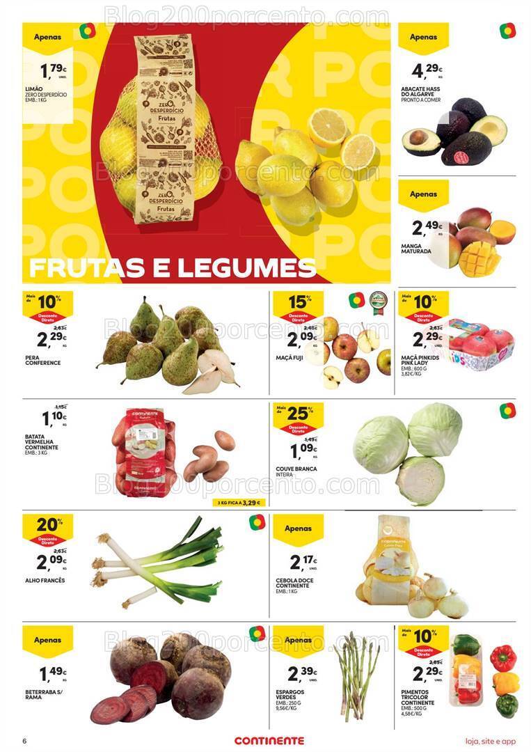 Antevisão Folheto CONTINENTE Promoções de 16 a 22 janeiro