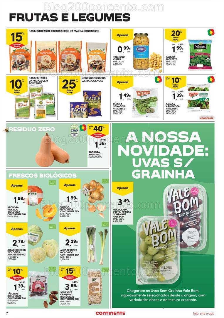 Antevisão Folheto CONTINENTE Promoções de 16 a 22 janeiro