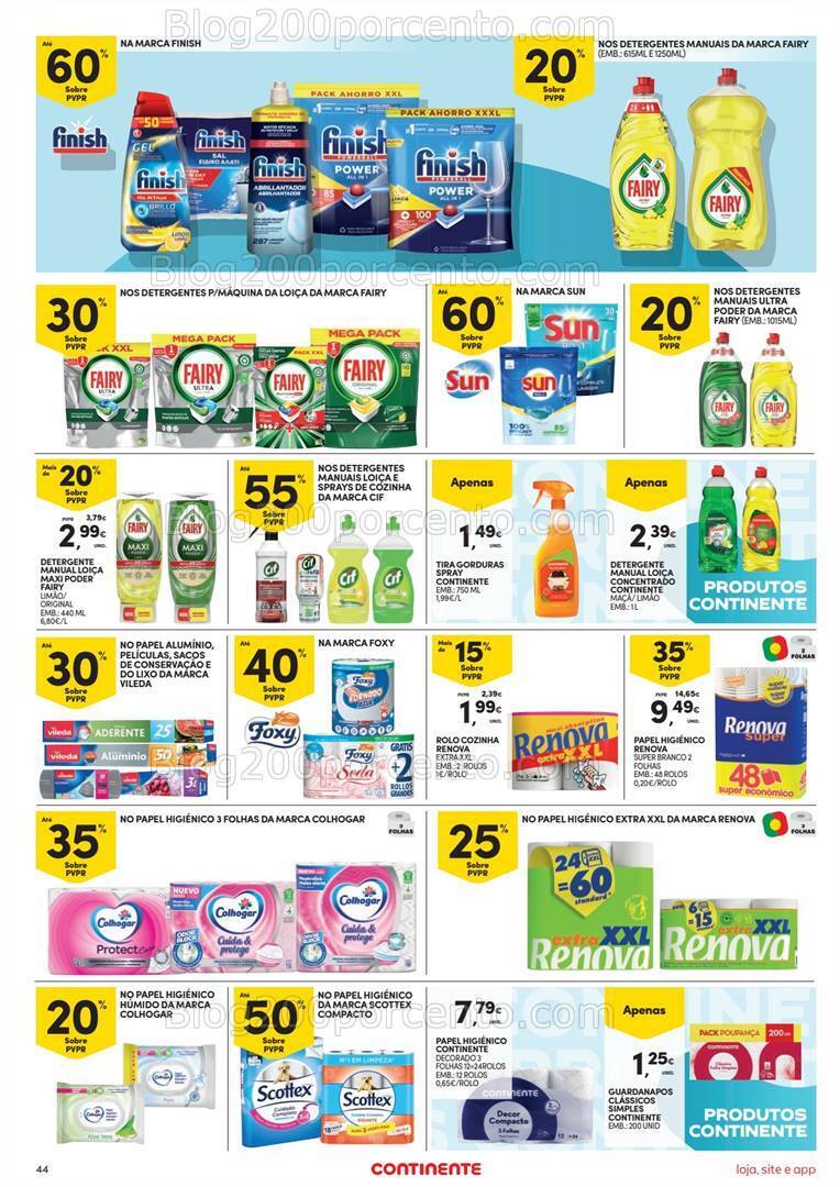 Antevisão Folheto CONTINENTE Promoções de 16 a 22 julho